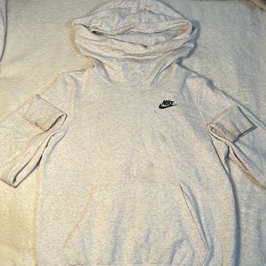 Women’s Nike Tech/Hoodie; Size: XS; Color: Grayish-White